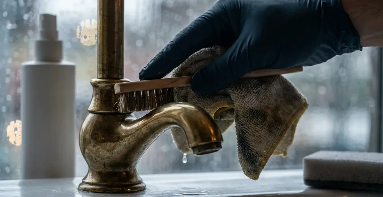 Personnel hôtelier effectuant un nettoyage approfondi lors d'une journée pluvieuse